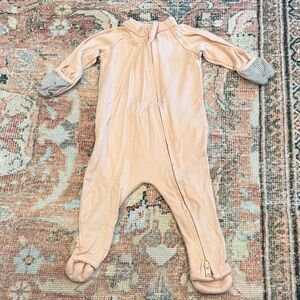 Goumi Pink Convertible Footie Pajamas